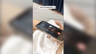 Vợ lừa chồng đi công tác để quay clip sex ngoại tình