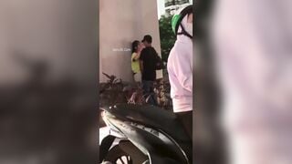 Clip Cặp Đôi Phang Luôn Ngoài Đường Tại Minh Khai, Hai Bà Trưng, Hà Nội