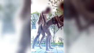 Pha 1 cân 2 bên hồ bơi của em mẫu ảnh bán chuyên Sài Gòn