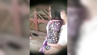 quay lén cặp đôi học sinh dẫn nhau ra cafe chòi địt nhau