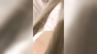 Nắm tóc doggy em tóc dài mình dây bím hồng mông to tròn