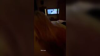 chịch em sinh viên mình dây vú khủng làm thú nhún trên con cu anh