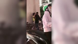 Clip Hot Cặp Đôi Phang Luôn Ngoài Đường Tại Minh Khai Hai Bà Trưng Hà Nội