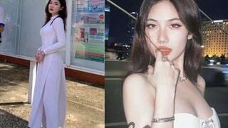 Clip Hot Kiều Vy Hutech Sáng Lên Giản Đường Tối Vào Bar