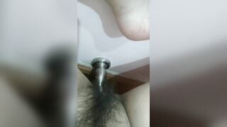em hàng chuppy bím múp thủ dâm bằng trụ gắn trên tường