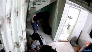 Quay lén mấy em teen vú to thay đồ