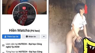 Clip Hot Hiền Matcha Sinh Viên Hutech Lồn Khít Rịt