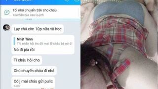 Clip Hot Cao Quỳnh Chuppy Múi Mít Vì Tiền Dạng Háng