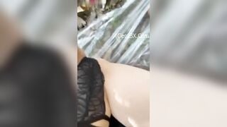 Clip Hot Được Nghỉ Tết Sớm Rủ Người Yêu Lên Núi Public Tập Khoang Giếng