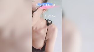 Clip Hot Quỳnh Mai 2k Mua 300k Từ Nhóm Kín Làm Tình Siêu Nghệ