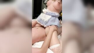 em tiểu thư dâm đãng dáng ngon ngồi cưỡi ngựa rên rỉ cực nứng
