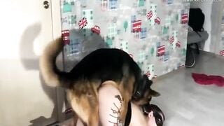Bạn thân rủ quả nhà cho địt chó