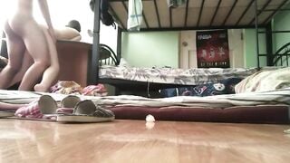 Đôi sinh viên làm tình cực cháy tại KTX