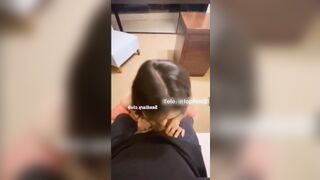 Shock, Nga Tây Idol Tiktoker lai Tây lộ clip tu hồng bú cu bạn trai
