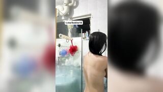 Bé Mới Lớn Đi Tắm Show Hàng cho anh Ny Ngắm