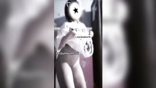 full bé áo đen nhảy nude theo nhạc tiktok cực nứng