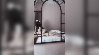 cận cảnh cặp vú trắng tròn của bé mèo dâm đãng body ngon nuột nà