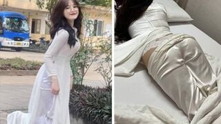Clip Hot Phương Thuỳ Nữ Sinh Áo Dài Mới Nhất