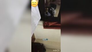 em sinh viên dáng ngon nuột ngồi chơi thú nhún