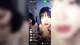 gái xinh thái lan live ig show hàng cùng với con bạn