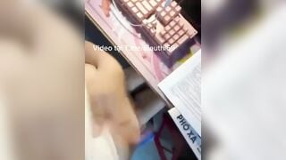 Thủy Tiên 2k6 vú to lồn múp hồng hào đang học thì nên cơn nứng chảy sữa trắng