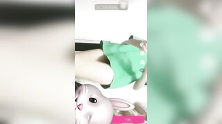 Sex Gái Xinh Nhảy Khoe Hàng Kute Đeo Kính Bướm Múp