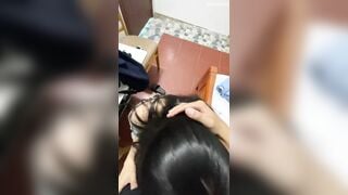 Sex Dí Đầu Vào Cu Vừa Bú Vừa Khóc Nấc Vì Nghẹn Tinh Trùng