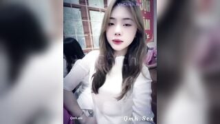 Trúc Lan 2k5 lộ clip tắm táp gửi người yêu cũ. Vú To lồn múp vừa thủ dâm vừa Chửi