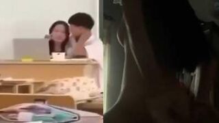 Sex Học Sinh Thpt Cùng Giáo Viên Chủ Nhiệm Tình Tứ Ngay Trong Lớp