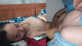 Sex Lén Sờ Vú Em Dâu Ngủ Say Lúc Chồng Đi Vắng