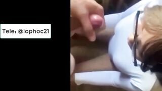 Ko bt Thg Này Mới lớp 11 Đã Gạ cô gia sư 2ka4 Chuppy Kính cận bú cu đjt nhau
