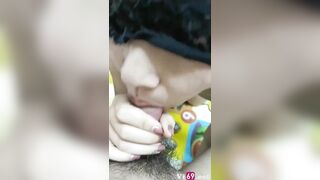 Clip Sex Em nứng hết cỡ rồi mà anh cứ bắt em chơi trò bịt mắt bắt dê