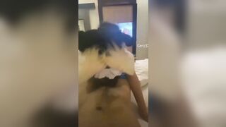 Sex Cô Gái Hà Lan Cosplay Cùng Người Yêu May Mắn