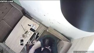 Sex Cặp Đôi Trẻ Trong Quán Cà Phê Địt Nhau Trên Ghế