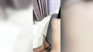 Clip Sex Em gái hàng ngon làm bồn chứa tinh cho bạn trai
