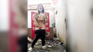 Ha Hang Mộc Châu, Sơn La thủ dâm khỏa thân ngoài trời
