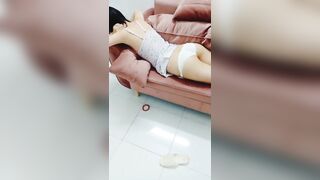 "cho anh hai không dùng bao 1 lần thôi đó nha"