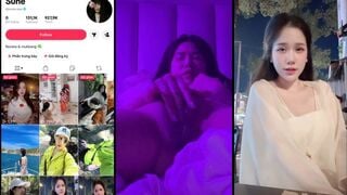 Hot Tiktoker Sune hơn 130k fl lộ clip thủ dâm bằng sextoy
