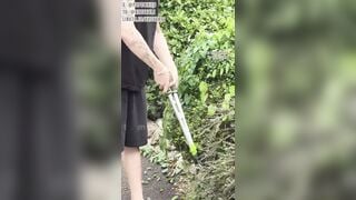 Pupu dâm thấy a làm vườn đẹp trai khoai to quá gạ luôn vào nhà bú cặc chịch sướng lồn