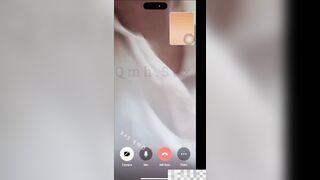 mặc nguyên áo đồng phục call sết khoe quả body căng đét vú non bím múp