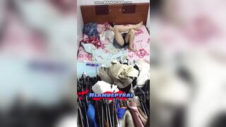 Quay Lén Thằng Bạn Dẫn Gái Về Trọ Để Chịch