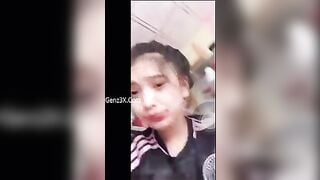 Thảo Ngọc Qua Nhà Trọ Bạn Trai Địt Dưới Sàn Nhà 2