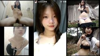 [Full] Hầu gái bé 2k6 Lê Thị Phương Linh, Thủ dâm trong trang phục hầu gái