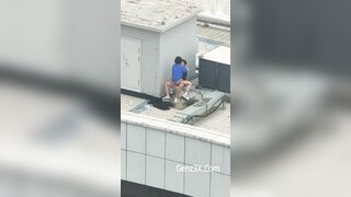Địt Nhau Trên Sân Thượng Bị Quay Lén Full Hot Cực
