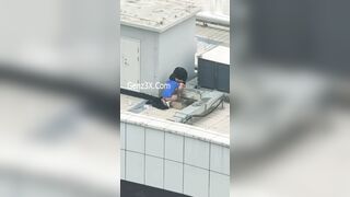 Địt Nhau Trên Sân Thượng Bị Quay Lén Full Hot Cực