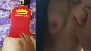 Địt Tung Bướm Em Nhân Viên Kinh Đô Trong Phòng Trọ 2