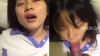 Nữ Sinh Rên To Vì Con Cặc Khủng Của Người Yêu Đâm Vào