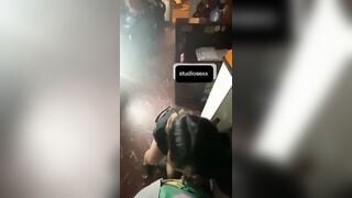 Nứng cặt bắt chị ruột bú cu trong bếp