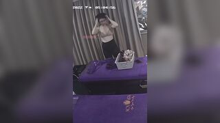 Bạn Gái Quang Hải Chu Thanh Huyền Tại Spa