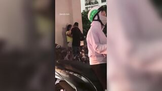 Cặp Đôi Phang Luôn Ngoài Đường Tại Minh Khai, Hai Bà Trưng, Hà Nội 3